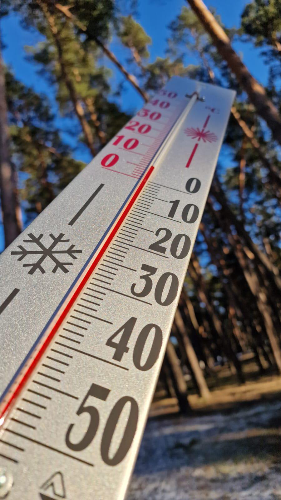 Термометр уличный Стеклоприбор ТБН-3-М2 на металлической основе с односторонней шкалой 69 см - фото 5