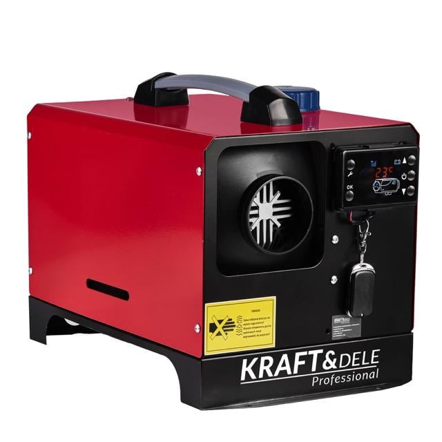 Дизельний обігрівач Kraft&Dele Webasto з дистанційним керуванням 9 кВт 12/230V (KD11780) - фото 2