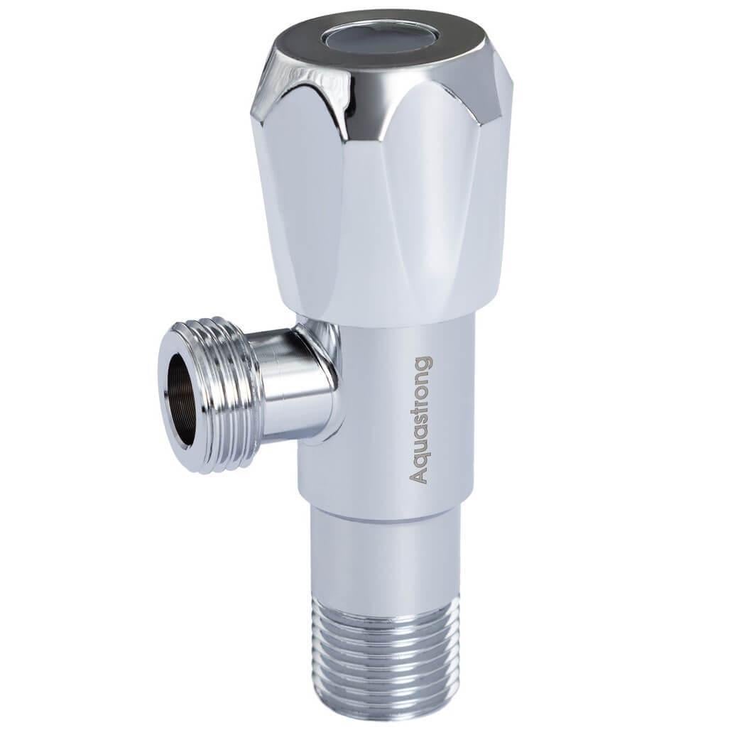 Кран приборный Aquastrong C3 1/2"x3/4" нержавеющая сталь (C311)
