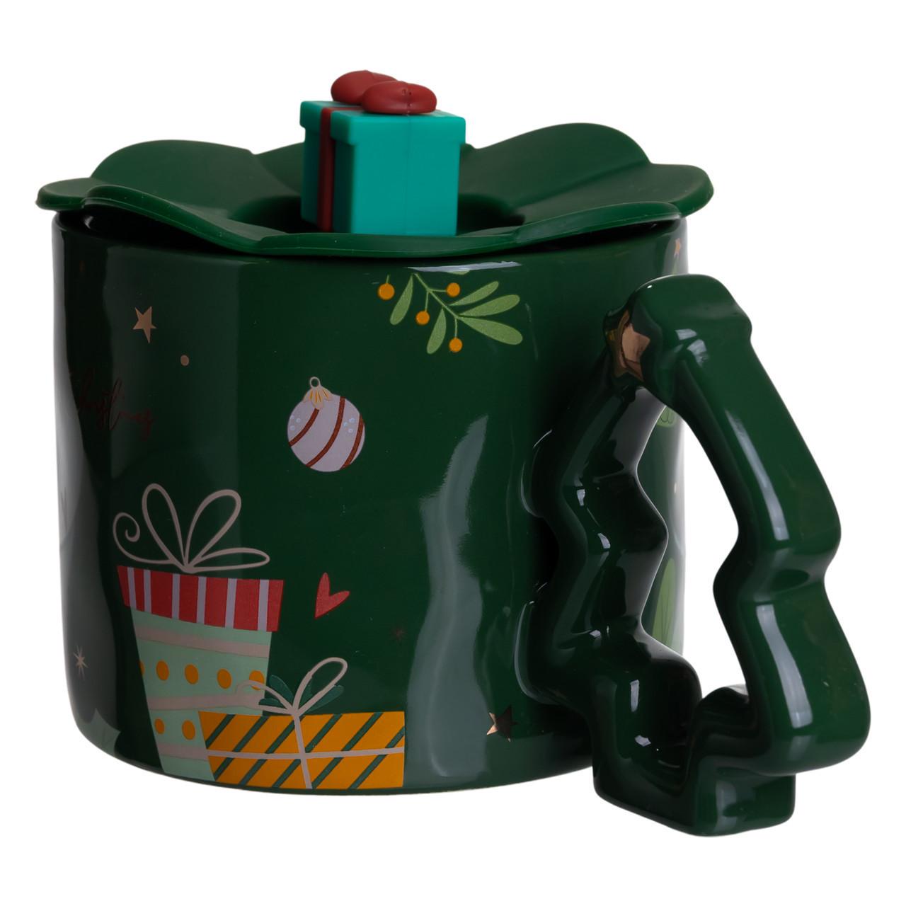 Чашка порцелянова Christmas Tree 400 мл (FM-CS-18GR) - фото 4 Чашка порцелянова Christmas Tree 400 мл (FM-CS-18GR) - фото 4