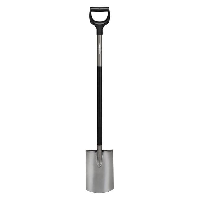 Лопата с закругленным лезвием Fiskars Ergonomic (1066710)