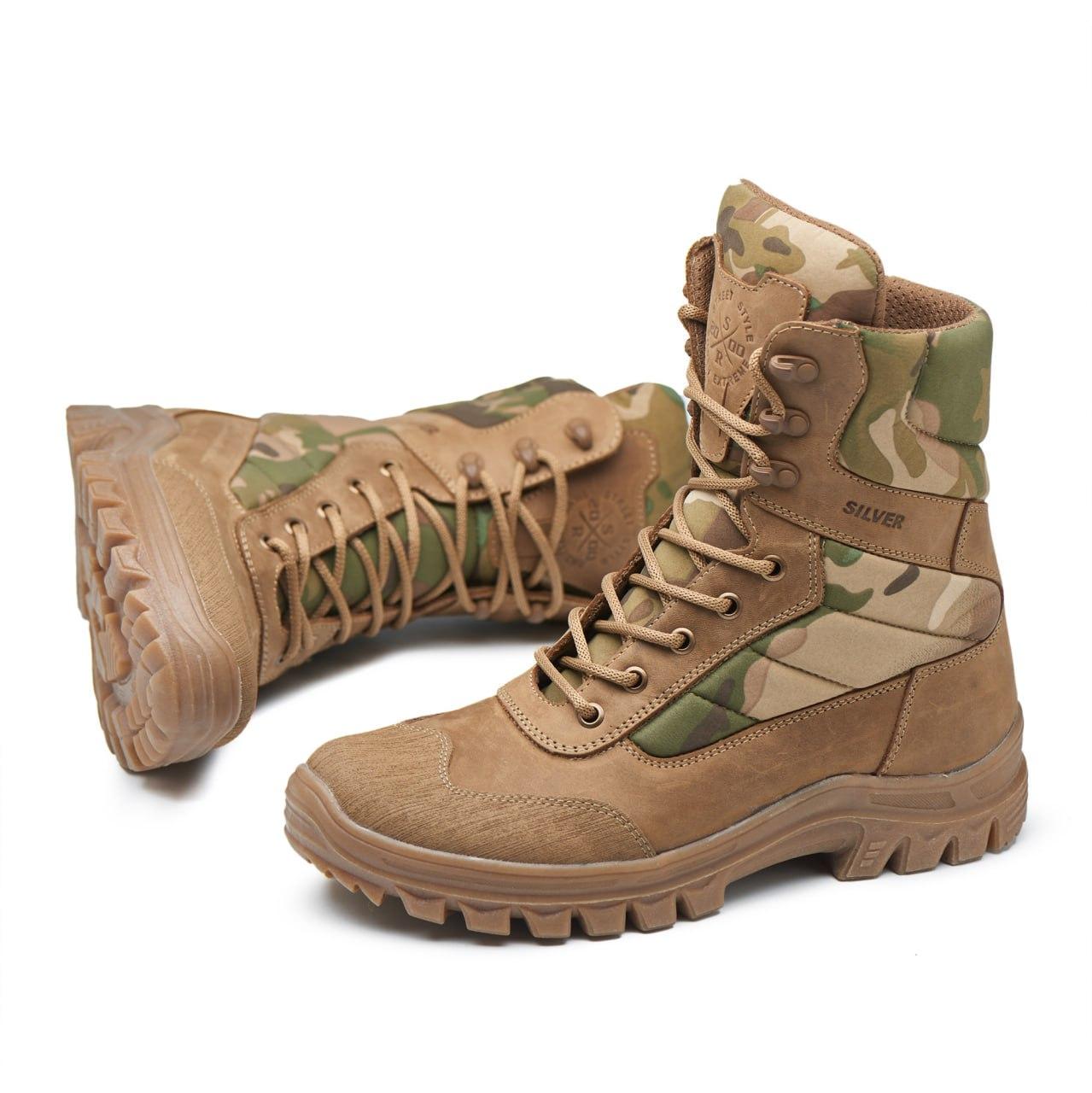 Берці демісезонні чоловічі/жіночі р. 45 Койот/Мультикам (Н Б6-кайот-пиксель-45) - фото 3 Берці демісезонні чоловічі/жіночі р. 45 Койот/Мультикам (Н Б6-кайот-пиксель-45) - фото 3