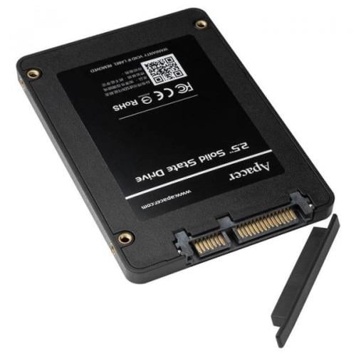Твердотельный накопитель SSD Apacer AS350 128 Гб форм-фактор 2.5" интерфейс SATA III Черный (30472059) - фото 4 Твердотельный накопитель SSD Apacer AS350 128 Гб форм-фактор 2.5" интерфейс SATA III Черный (30472059) - фото 4