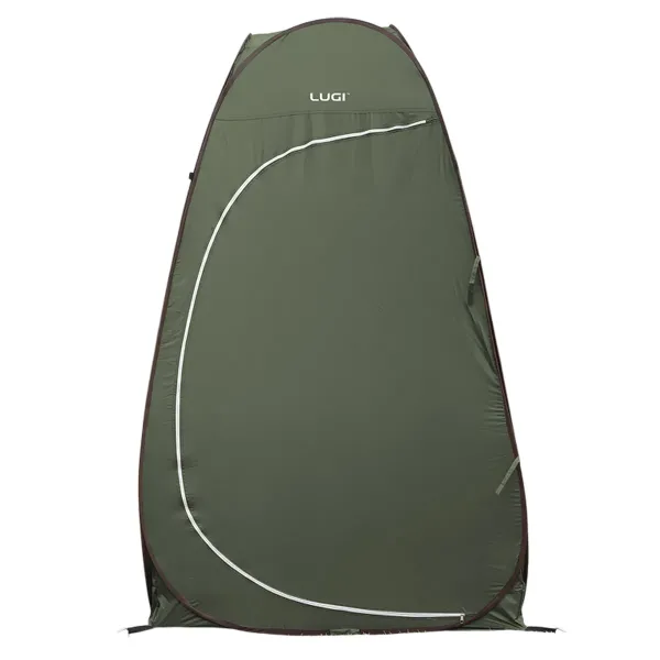 Палатка душ-туалет LUGI с автоматической Pop-Up конструкцией 120х120х190 см Хаки (147-107- LU-015DGR)