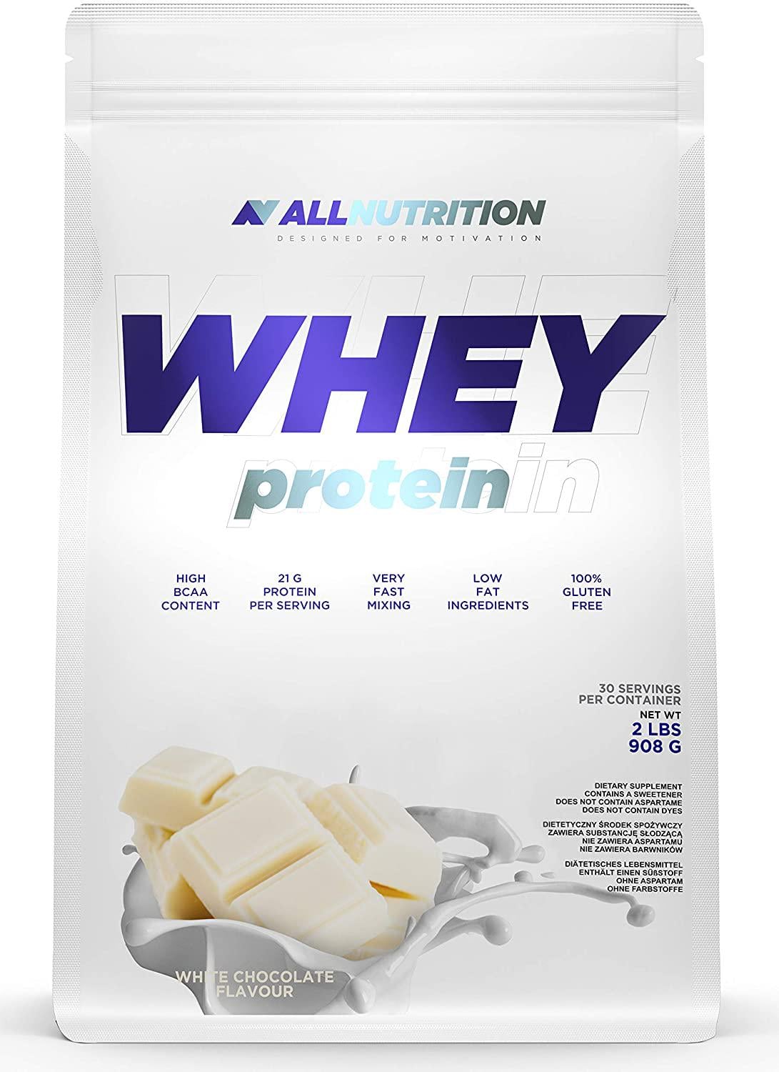 Протеин сывороточный Whey Protein 908 г White chocolate