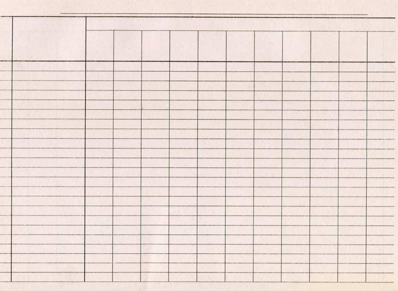 Пустографка А4 газетна одностороння горизонтальна 100 арк. блок (R44363)