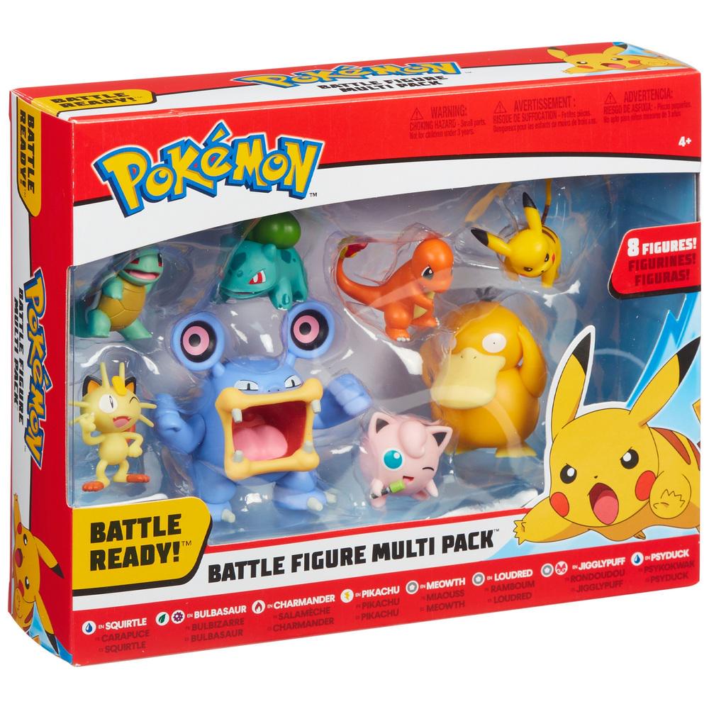 Набор фигурок Mega Battle Pack Покемони 7 см 8 шт. (31bf4cba)