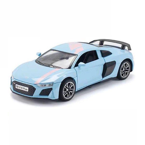 Машинка Audi R8 V10 TK Union Group моделька металева Блакитний (59707)