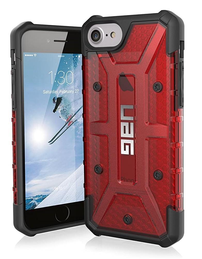 Чехол противоударный прозрачный UAG Plasma для Iphone 6/6S/7/8/SE 2020 (4.7") Magma