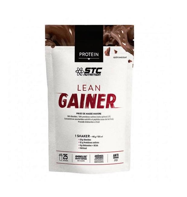 Гейнер STC NUTRITION LEAN GAINER 1000 g /25 servings/ Chocolate - фото 1