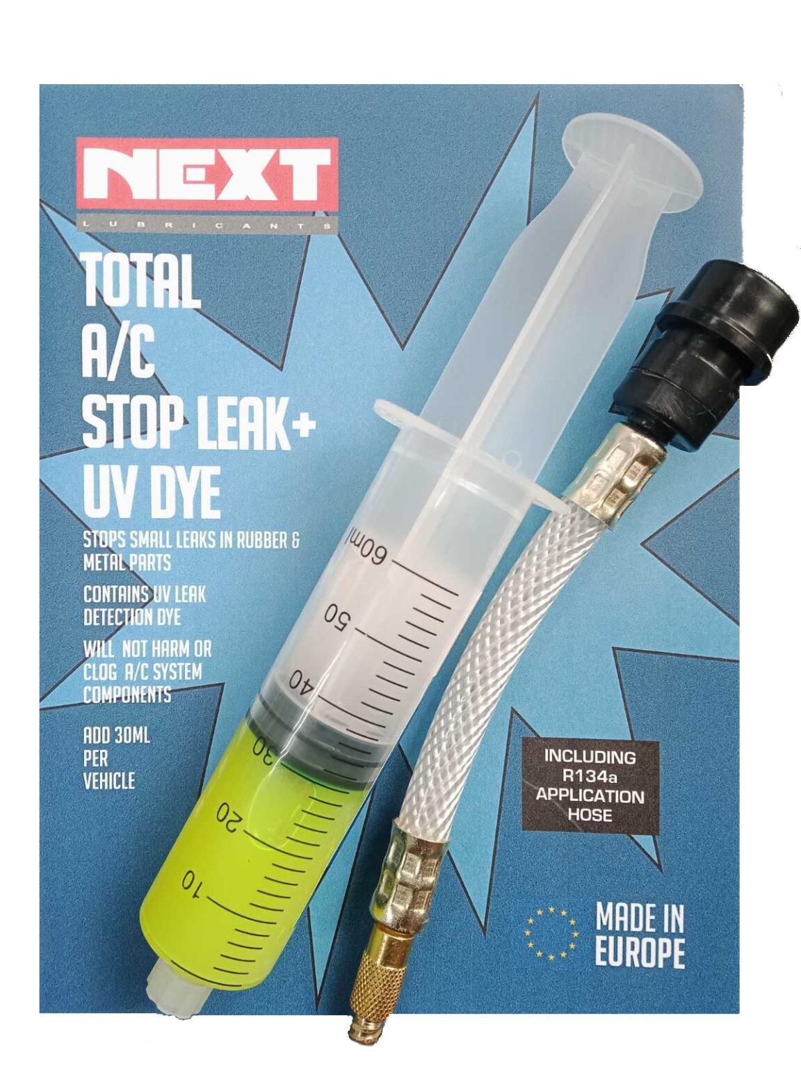 Герметик концентрований NEXT для R-134a/R-1234yf шприц з адаптером 30 мл (SM-0822) Герметик концентрований NEXT для R-134a/R-1234yf шприц з адаптером 30 мл (SM-0822)