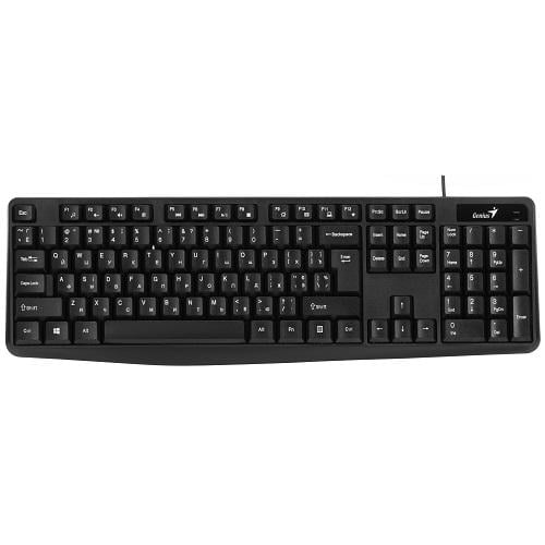 Клавіатура дротова Genius KB-117 USB мембранна Black (589756)