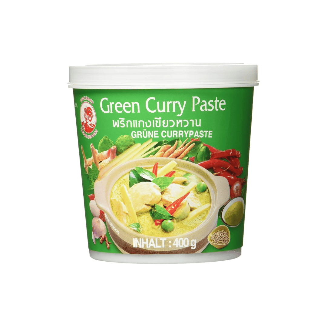 Тайська зелена паста каррі ТМ Cock Brand 400 г (084909002365)