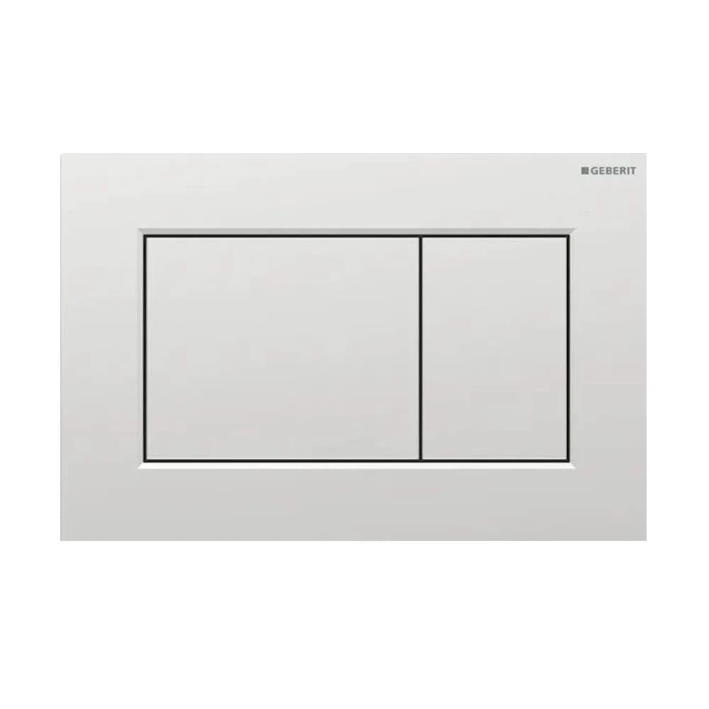 Кнопка смыва Geberit Sigma 01 Square прямоугольная Хром матовый (115.660.JQ.1)