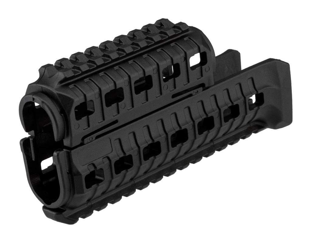 Цевье DLG Tactical 099 для АК-47/74 c 2-мя планками Picatinny + слоты M-LOK полимер (zbZ3.5.23.008) - фото 4