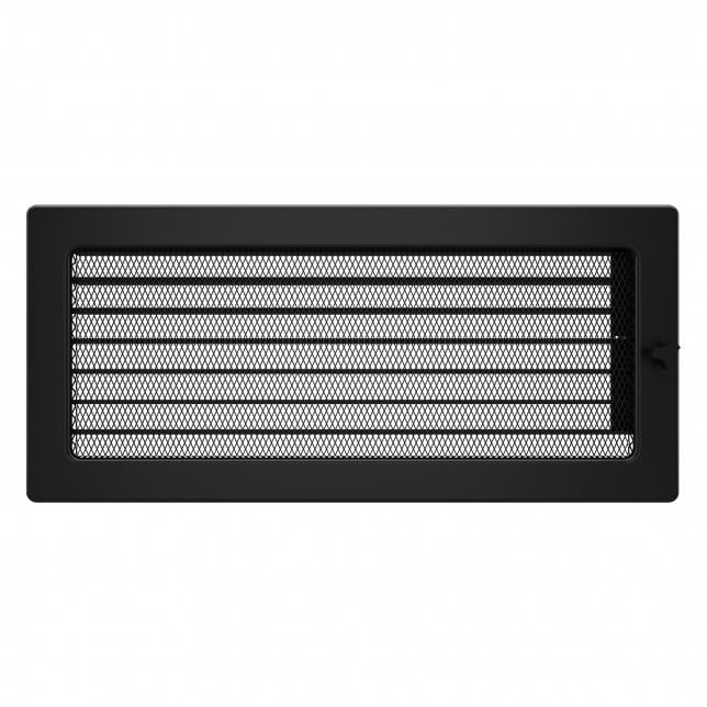 Решітка камінна SAVEN з жалюзі 17х37 Чорний (9331935)