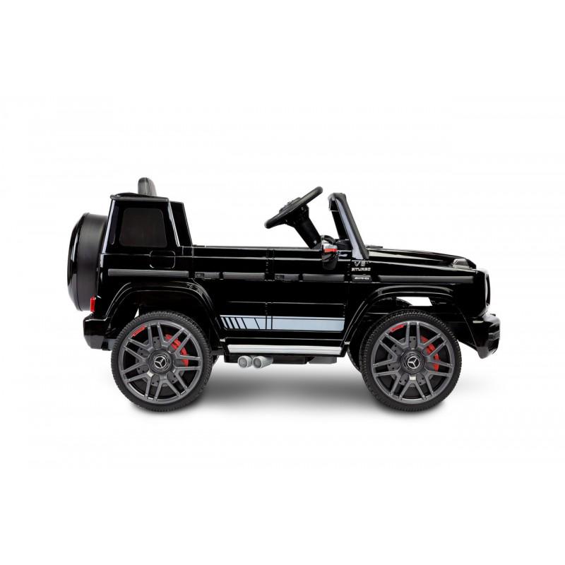 Электромобиль детский Caretero Mercedes Benz G63 AMG 2 мотора по 35 W пульт ДУ Black (387222) - фото 2