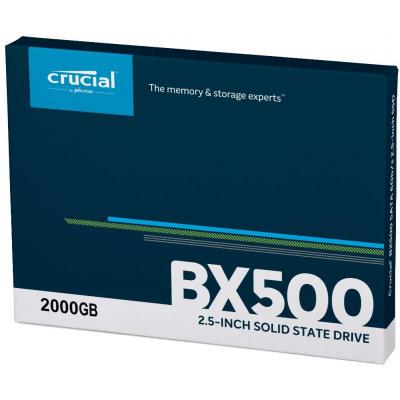 SSD-накопитель Crucial BX500 2TB 2,5" MICRON (CT2000BX500SSD1) - фото 6 SSD-накопитель Crucial BX500 2TB 2,5" MICRON (CT2000BX500SSD1) - фото 6