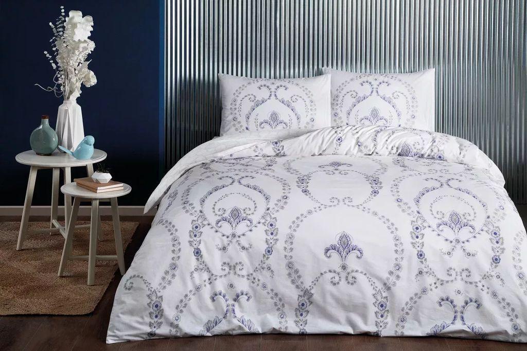 Постельное белье TАС Astra mor v06 евро Фиолетовый (svt-2000022293969)