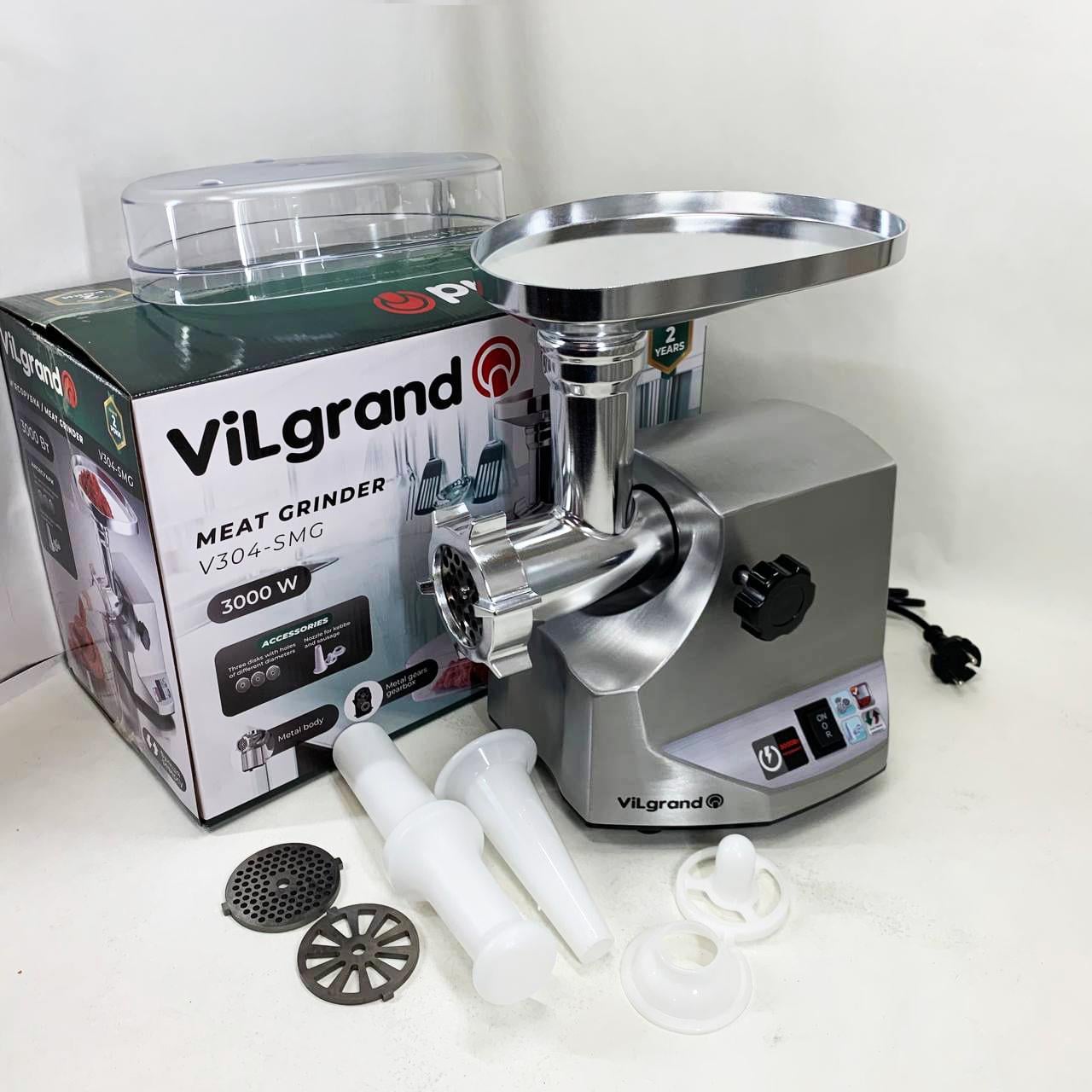 М'ясорубка ViLgrand V304-SMG