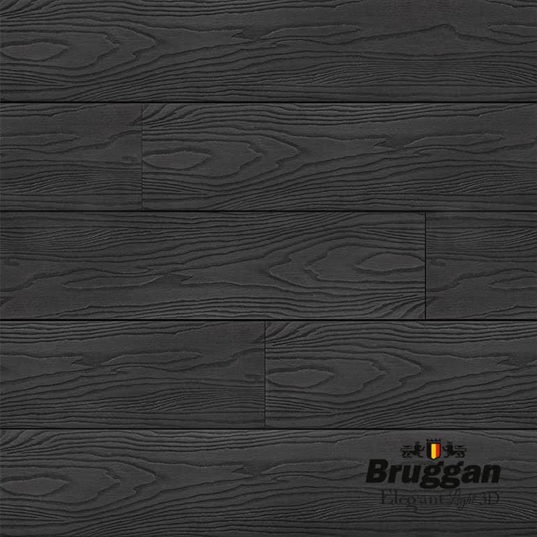 Террасная доска Bruggan Elegant Light 3D 150х25х3000 мм Anthracite - фото 4