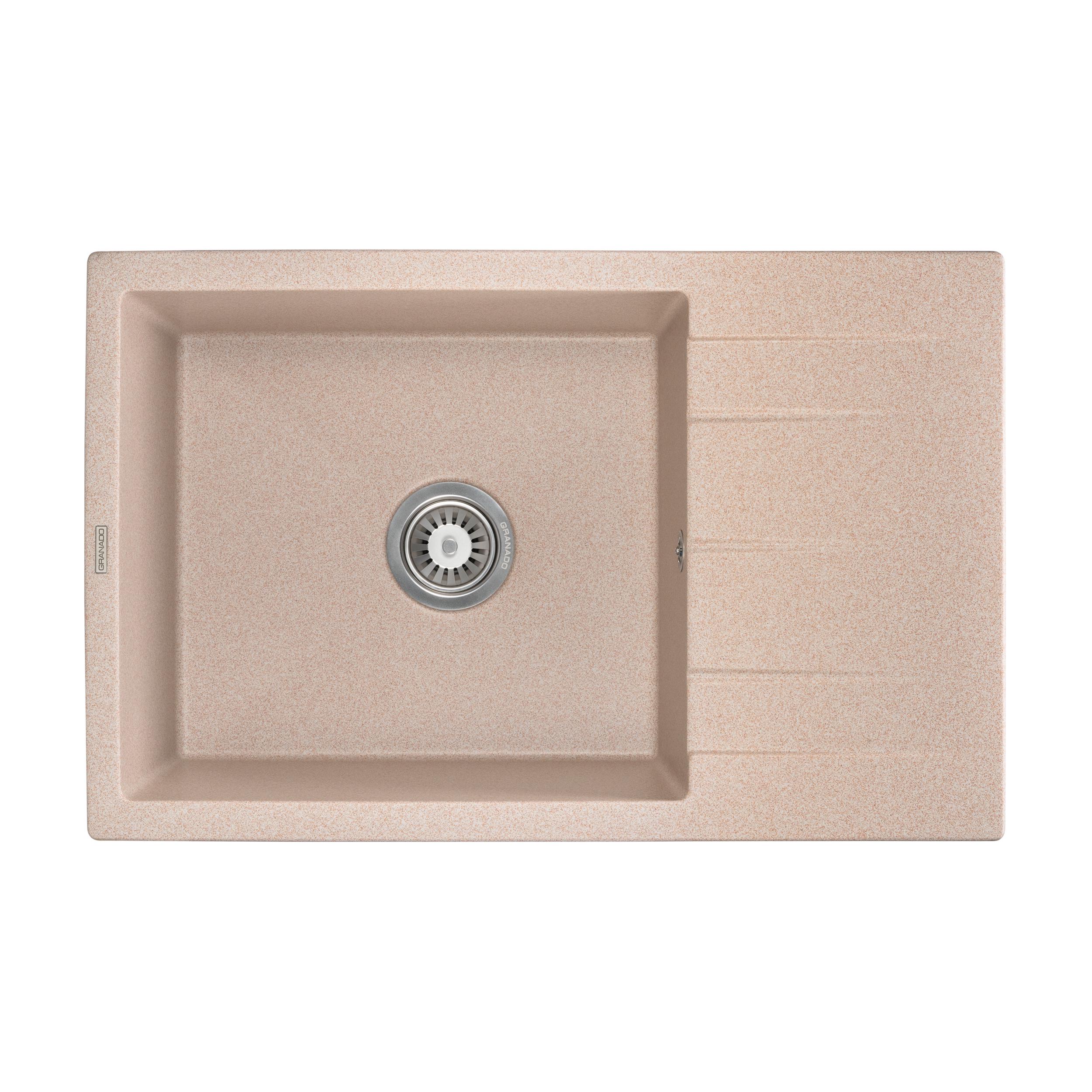Мийка для кухні Granado Navia Avena з сифоном 775х495 мм