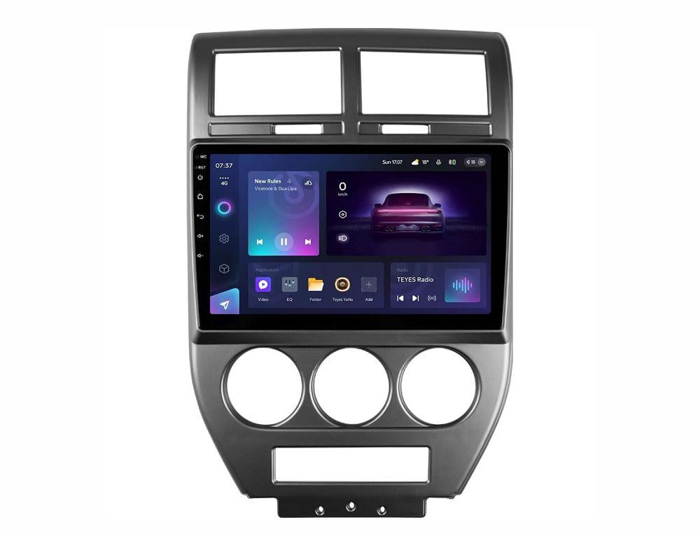 Штатна магнітола Teyes CC3 2K 4+32 Gb Jeep Compass 1 MK 2006-2010 10" (AR-75676)