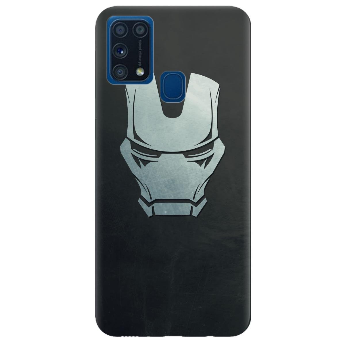 Силиконовый чехол Zorrov для Samsung Galaxy M31 - Iron Man (14190040055097679)