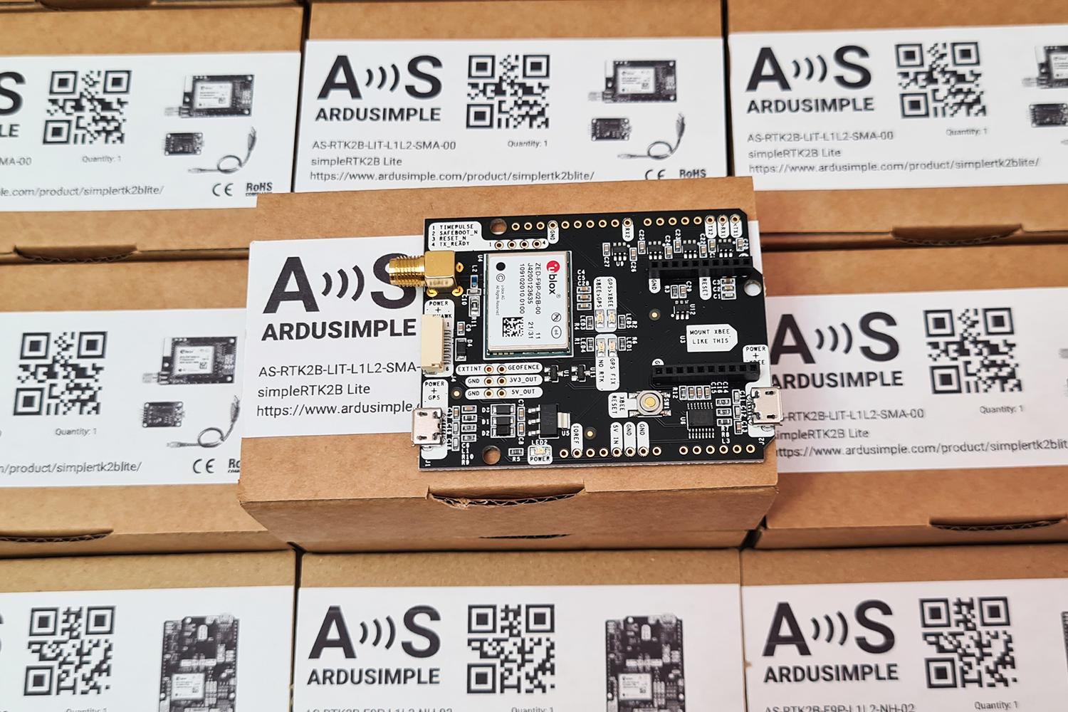 Модуль GPS RTK ArduSimple SimpleRTK2B Lite ZED-F9P (56154) - фото 5