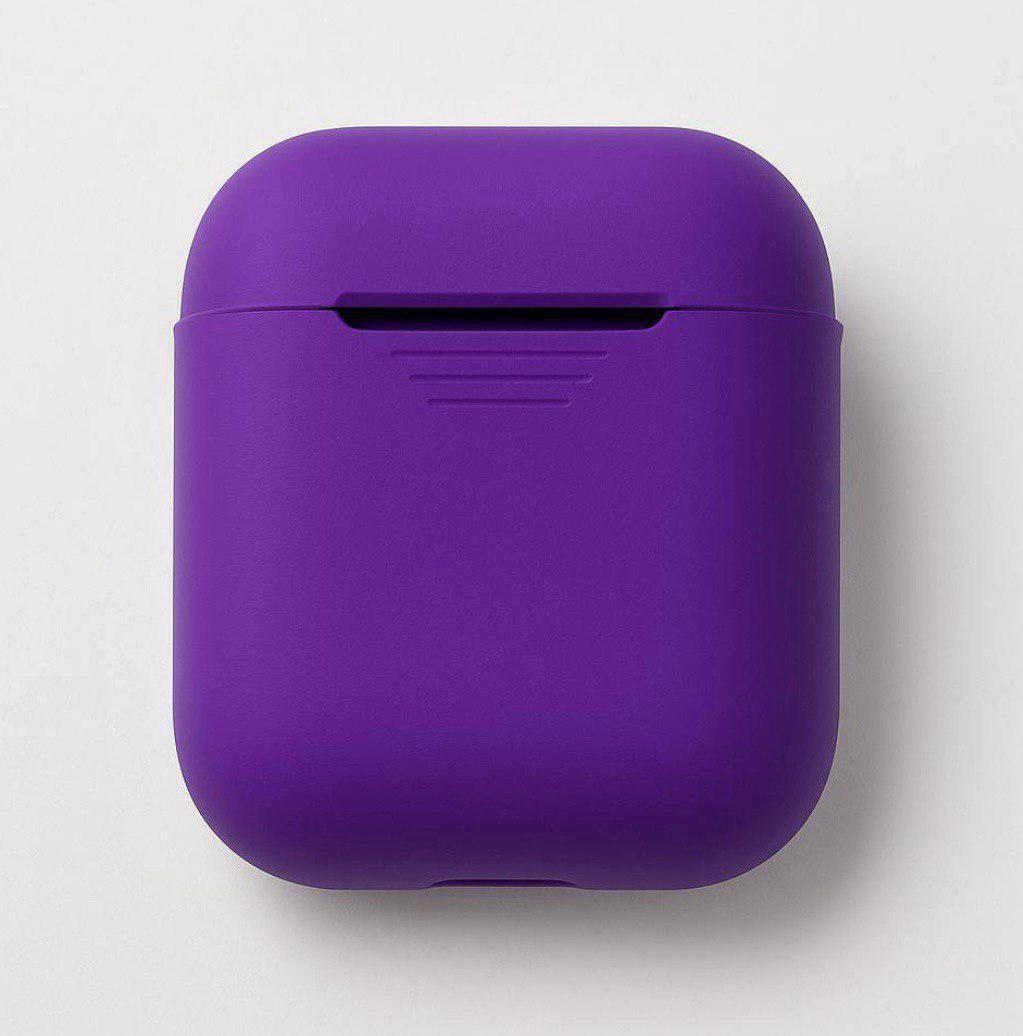 Чехол Silicone Protection for AirPods 2 Deep Purple (м00251) Чехол Silicone Protection for AirPods 2 Deep Purple (м00251)