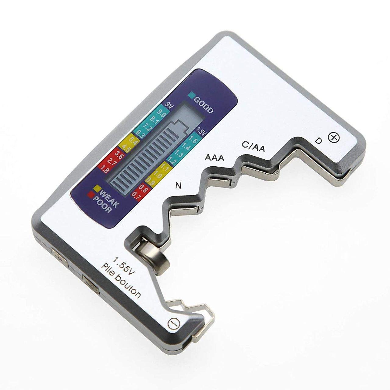 Тестер заряду AmpureTracker для батарейок різних типів (06-126)