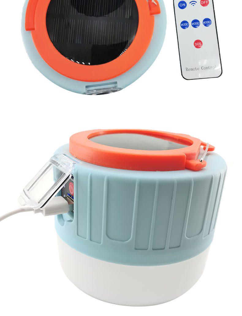 Лампа для кемпінгу OEM з акумулятором 20 LED Orange - фото 5