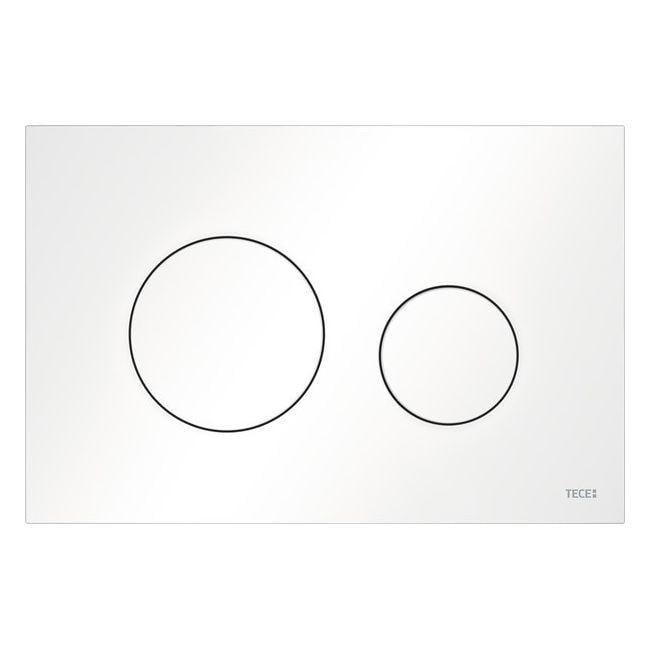 Панель смыва для унитаза TECE loop двойная Белый матовый (9240926)