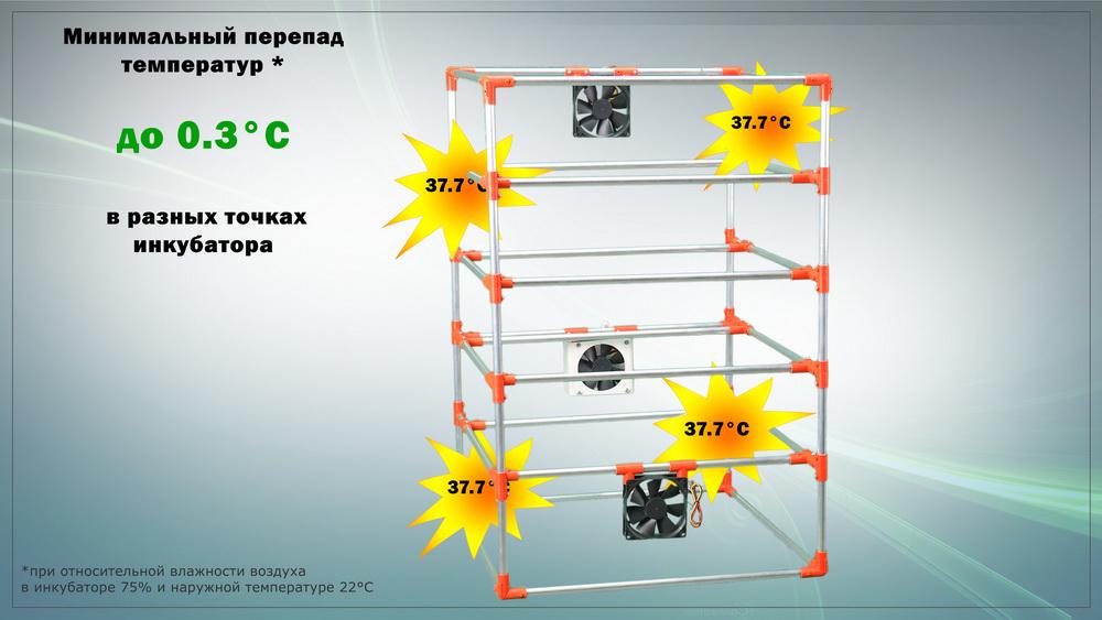 Инкубатор для страусиных яиц Zoom Straus 12 - фото 5