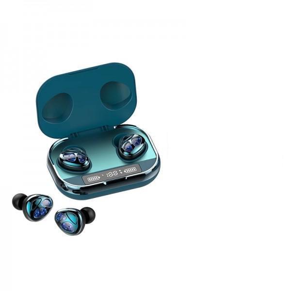Наушники вкладыши беспроводные Bluetrum D09 Pro TWS Bluetooth со встроенным чипом Зеленый