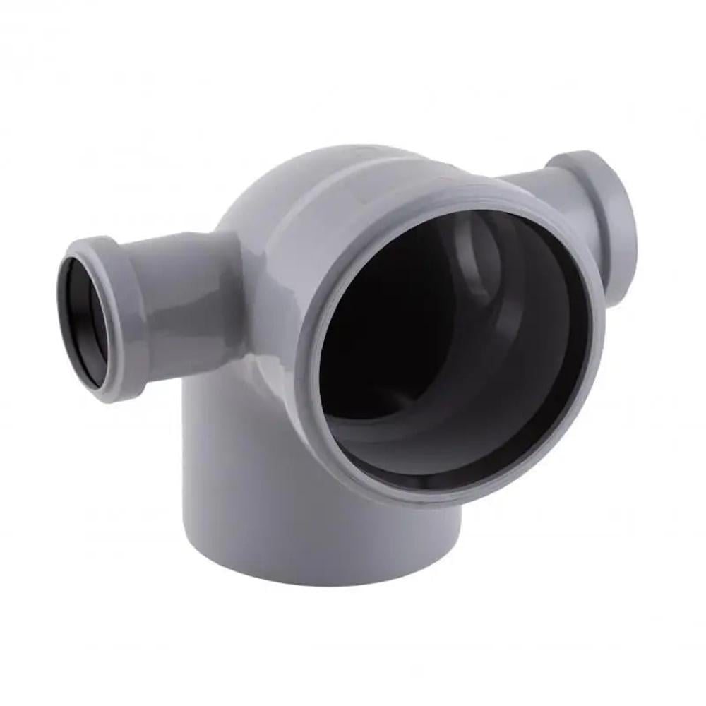 Колено складное канализационное СВК 90° 110х50х50 мм (TU-11345)