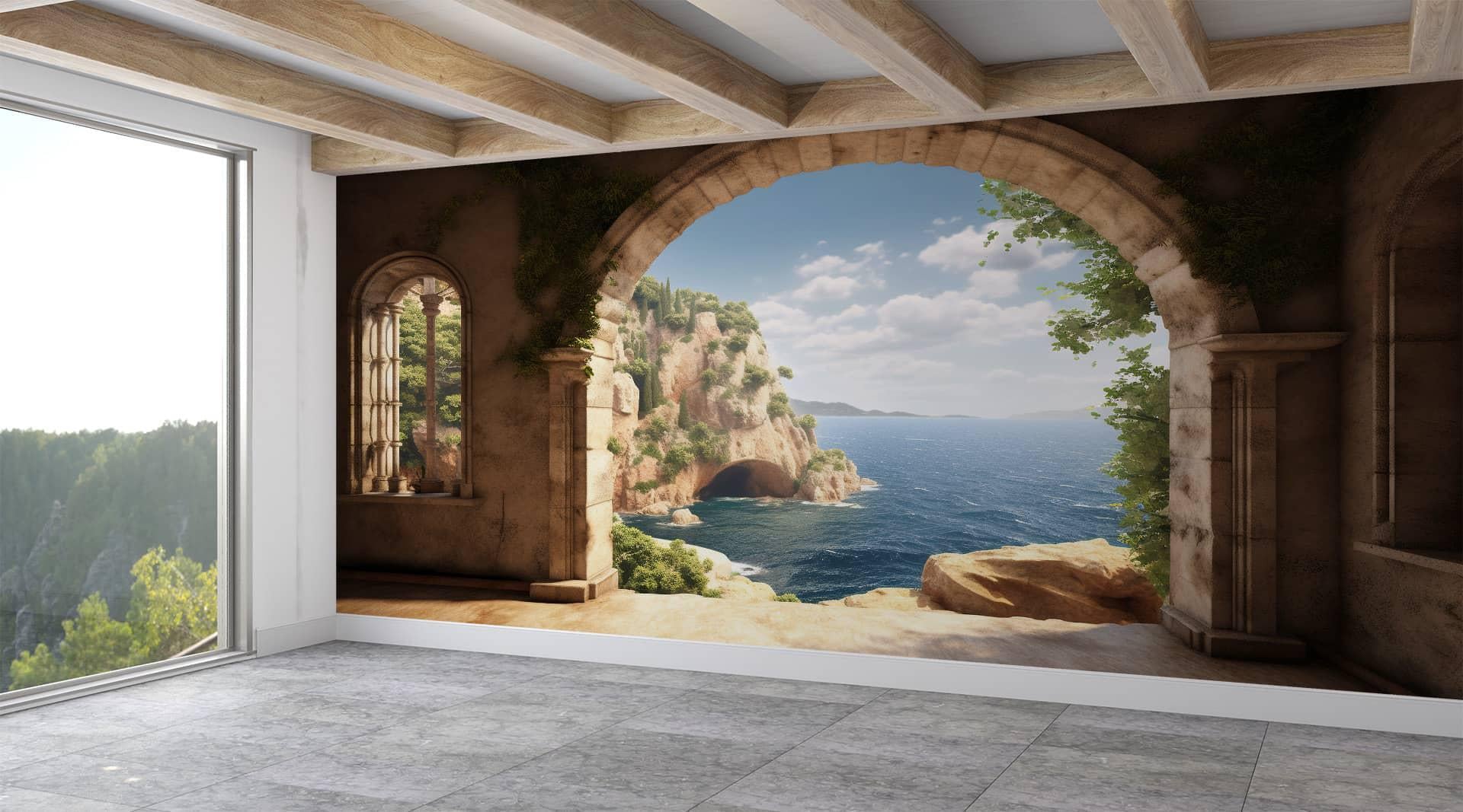 Фотообои флизелиновые Styleo Print-walls Арка спокойствия 0620 300х250 см (Pw-0620/2)