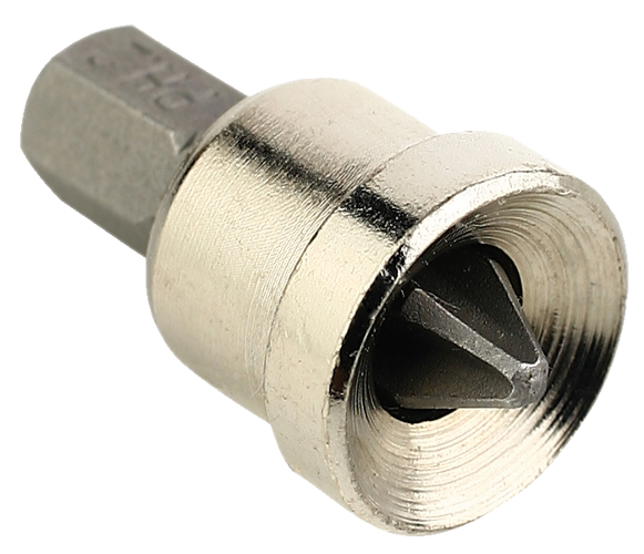 Бита с ограничителем METALVIS PH2 25 мм крестовая закаленная сталь 10 шт. (96PH1000096PH02002)