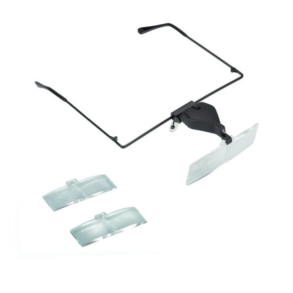 Очки бинокулярные Magnifier MG19157-3 с Led подсветкой (8-22-12784)