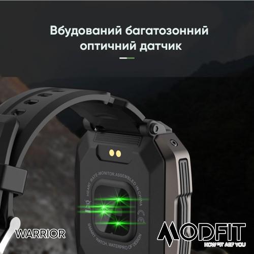 Смарт-годинник Modfit Warrior Army Green - фото 9