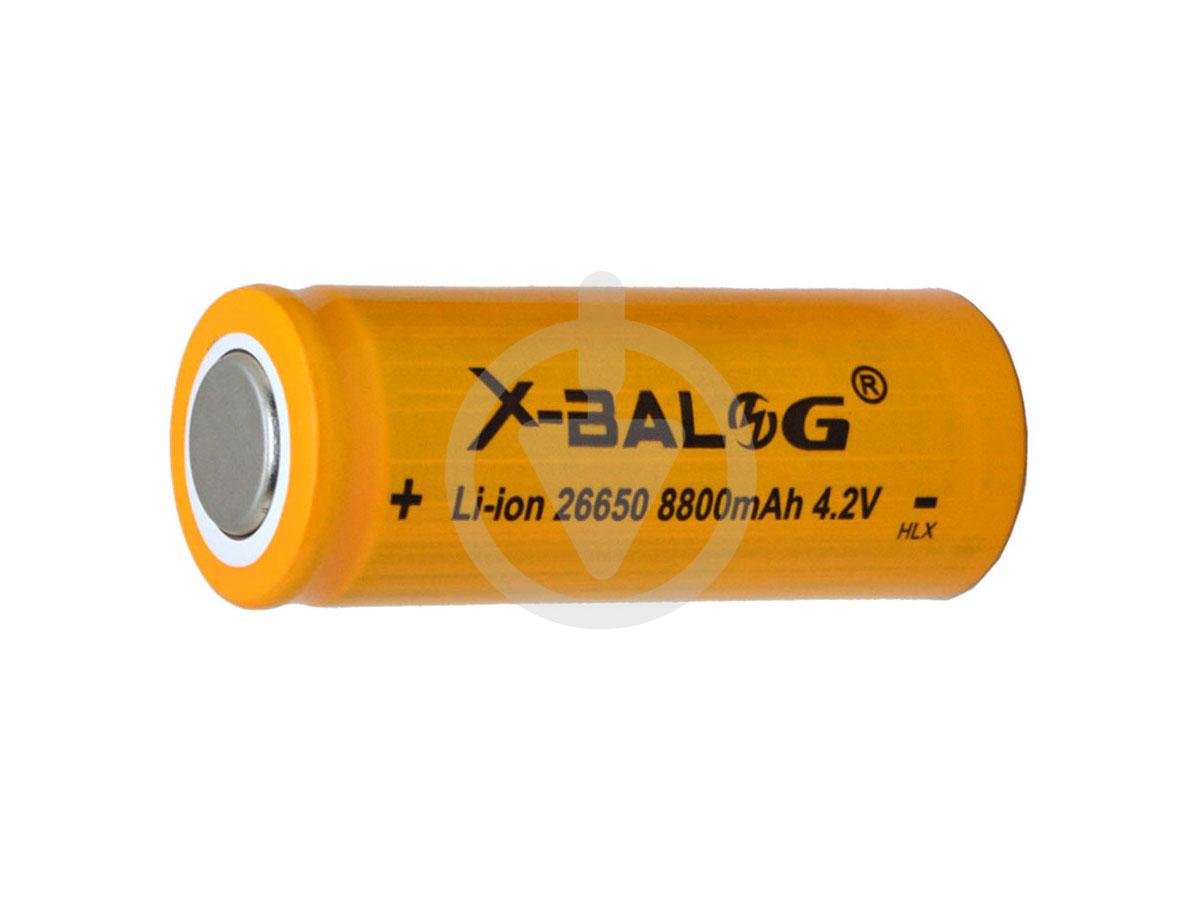 Аккумулятор X-BALOG 26650 8800 mAh 4.2V Li-ion (14074740) - фото 2