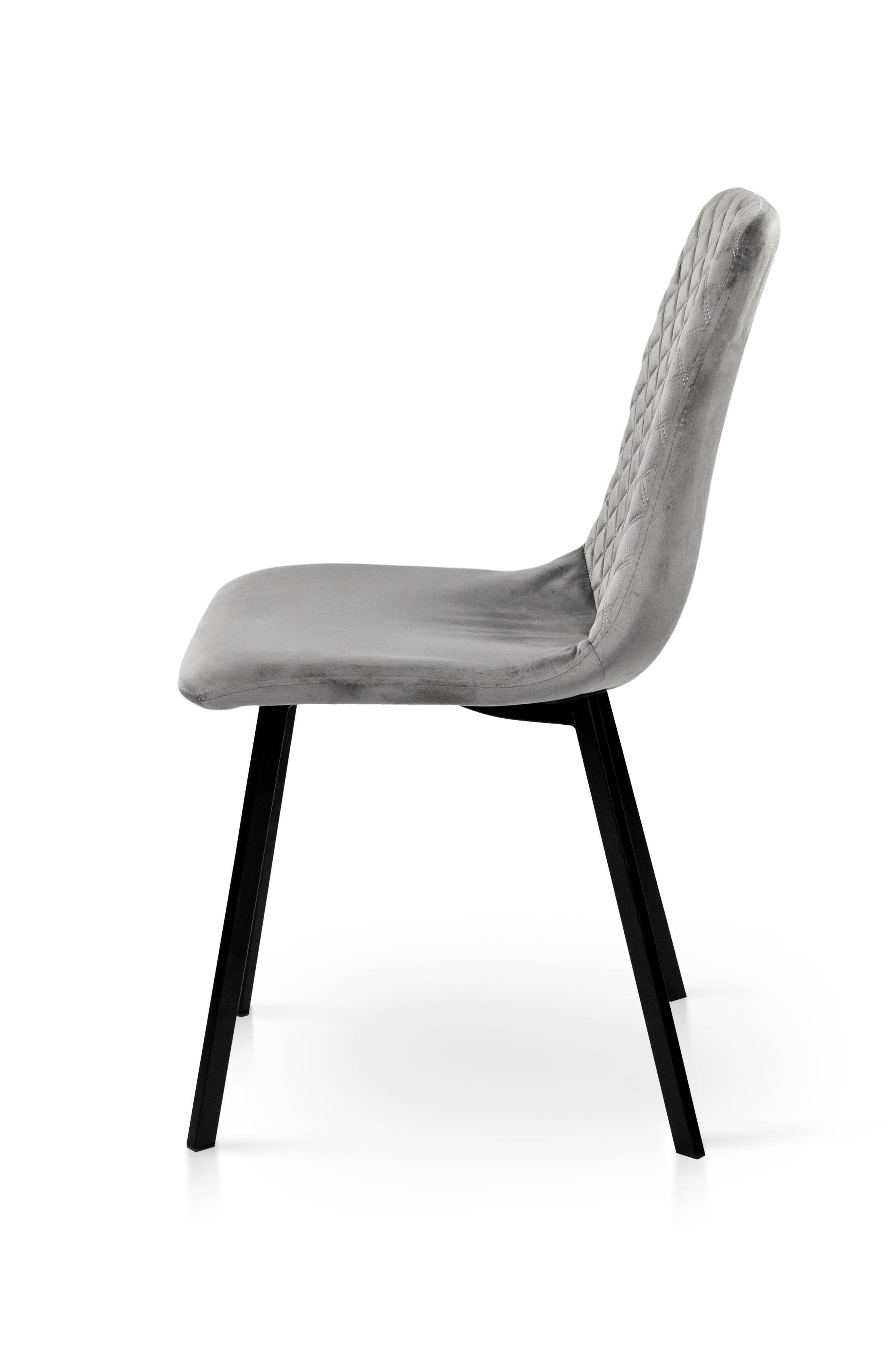 Стілець для кухні та вітальні ГРЕЙС Некст 440х890х480 мм Чорний/Сірий (GAА0056390) - фото 6 Стілець для кухні та вітальні ГРЕЙС Некст 440х890х480 мм Чорний/Сірий (GAА0056390) - фото 6