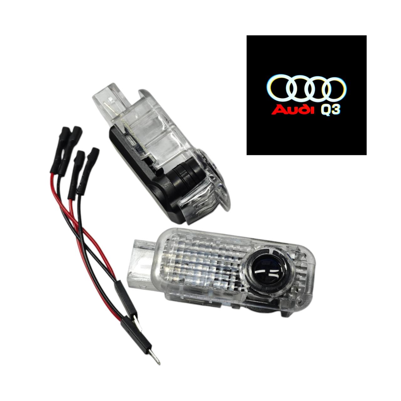 Підсвічування на двері автомобіля світлодіодне VIP штатне з логотипом Audi Q3 (2299396974) - фото 2 Підсвічування на двері автомобіля світлодіодне VIP штатне з логотипом Audi Q3 (2299396974) - фото 2