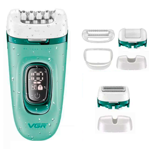 Набір для догляду акумуляторний VGR V-762 3в1 Green Набір для догляду акумуляторний VGR V-762 3в1 Green