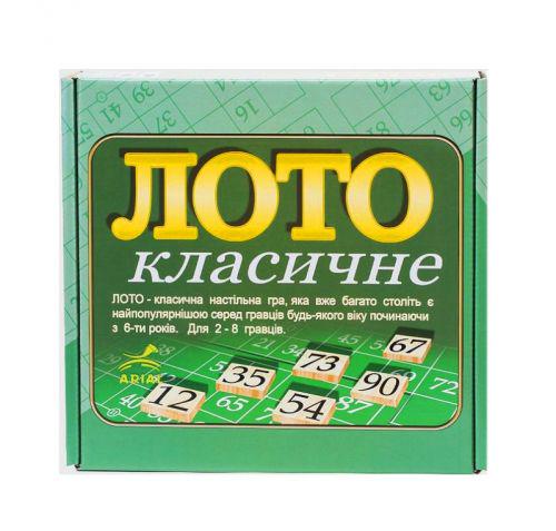 Настольная игра Лото классическое (55398) Настольная игра Лото классическое (55398)