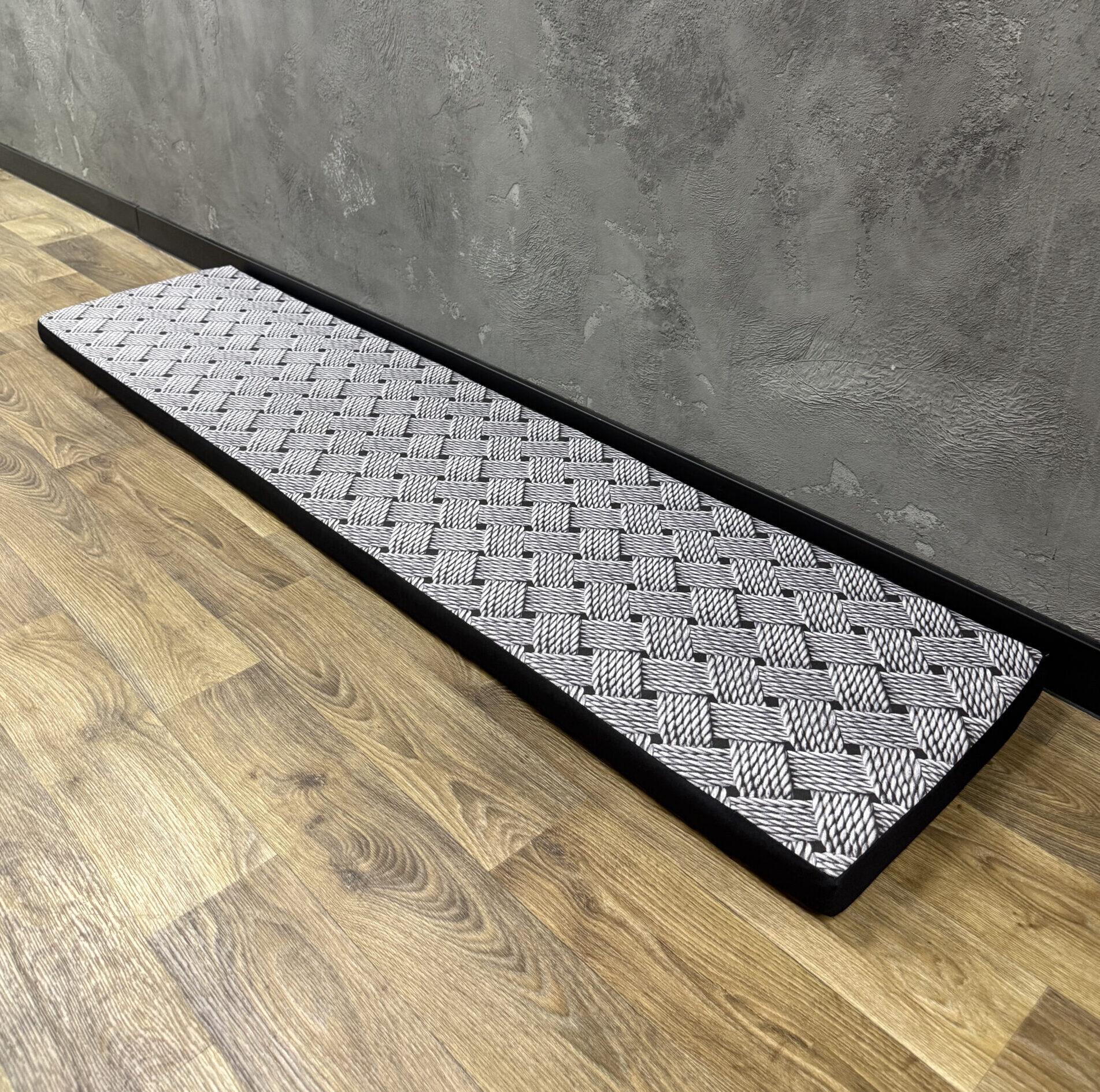 Матрац Comfort Home Rope Панама на підвіконня/каркаси/піддони/садові меблі 120х40х5 см