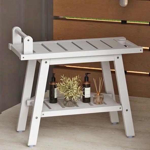 Табурет для ванной из дерева Лонус Зефир (ТВН-008420)