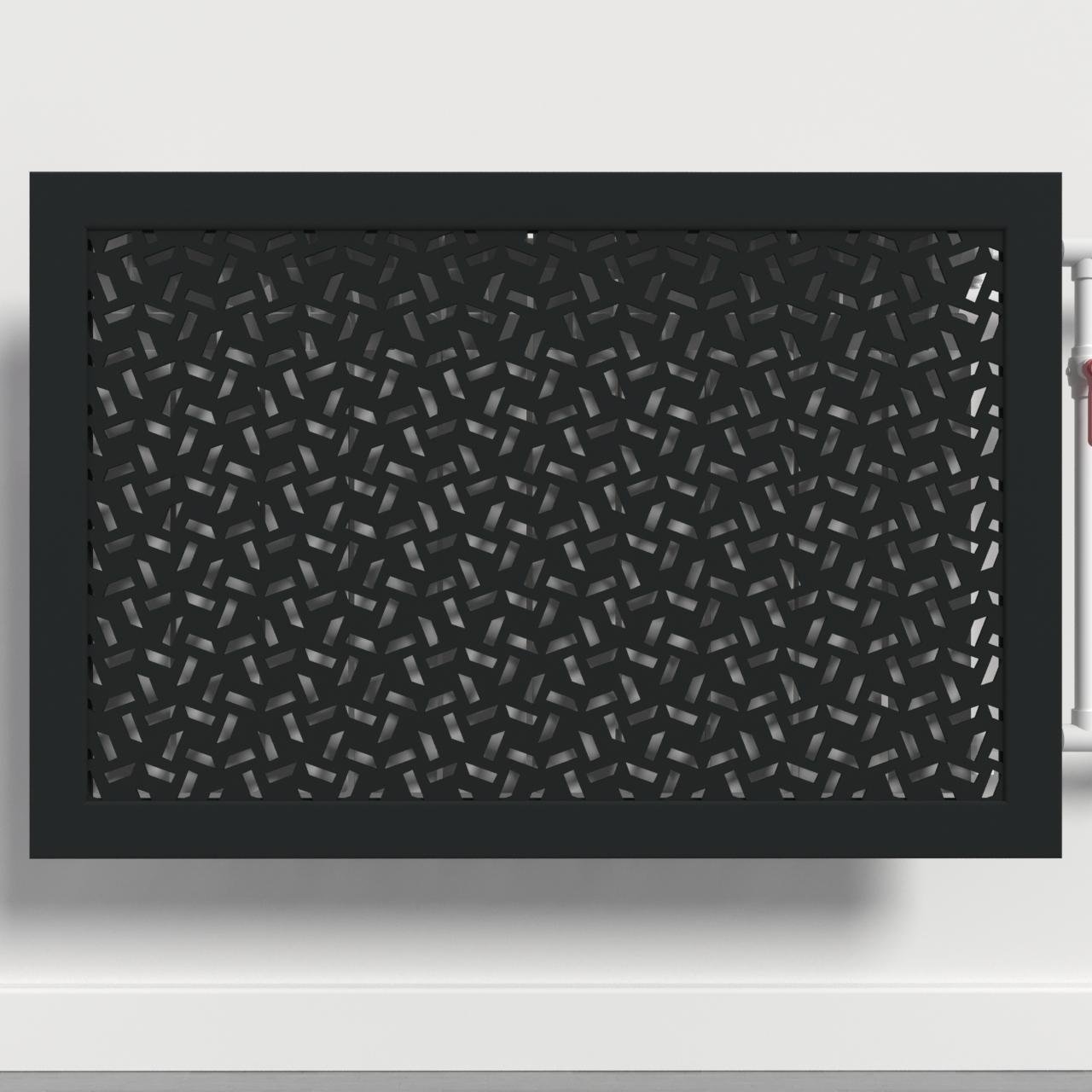 Решетка-экран на батарею SMARTWOOD 900 мм Чорный (R20333107)