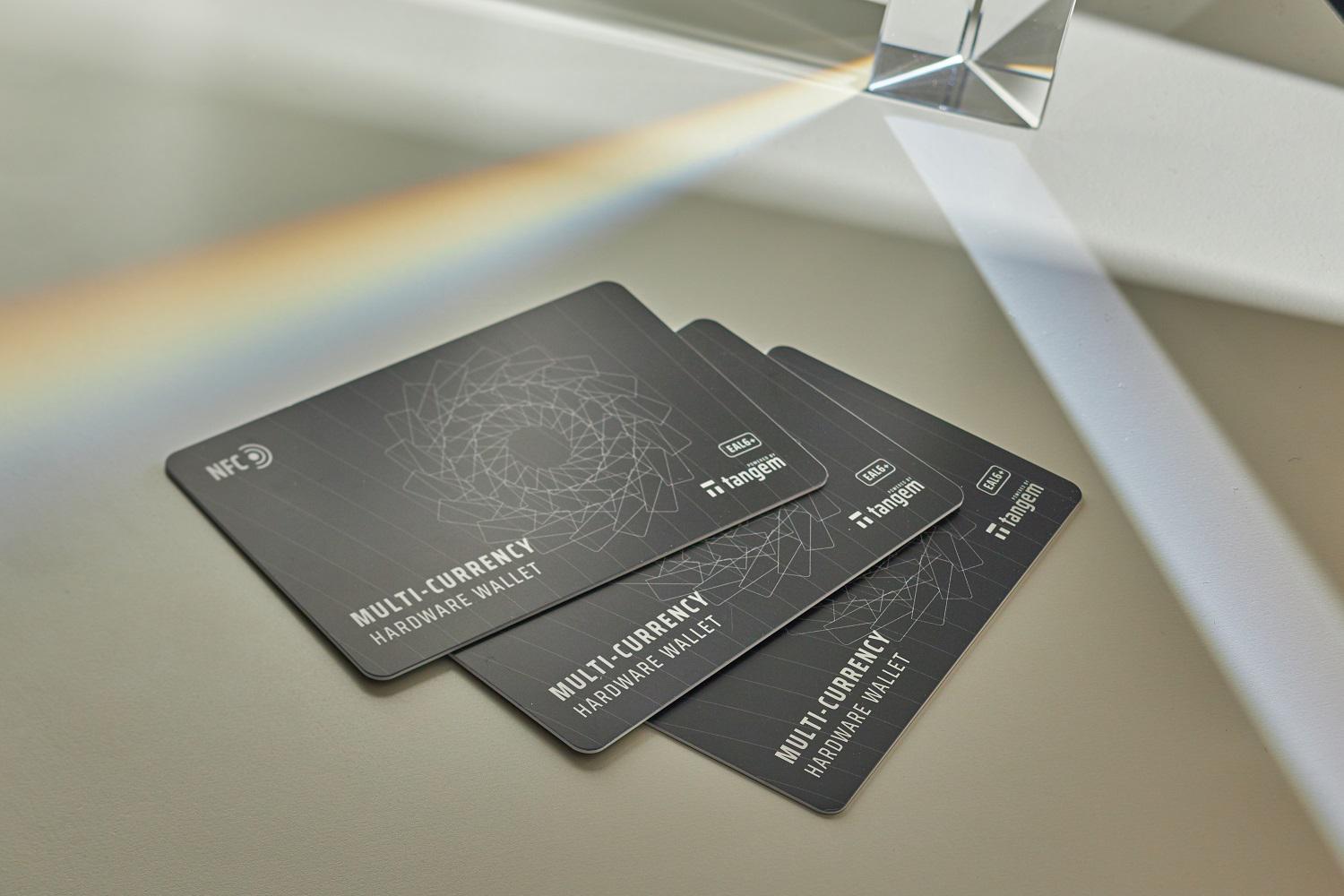 Крипто-кошелек Tangem Wallet 3 карты - фото 4