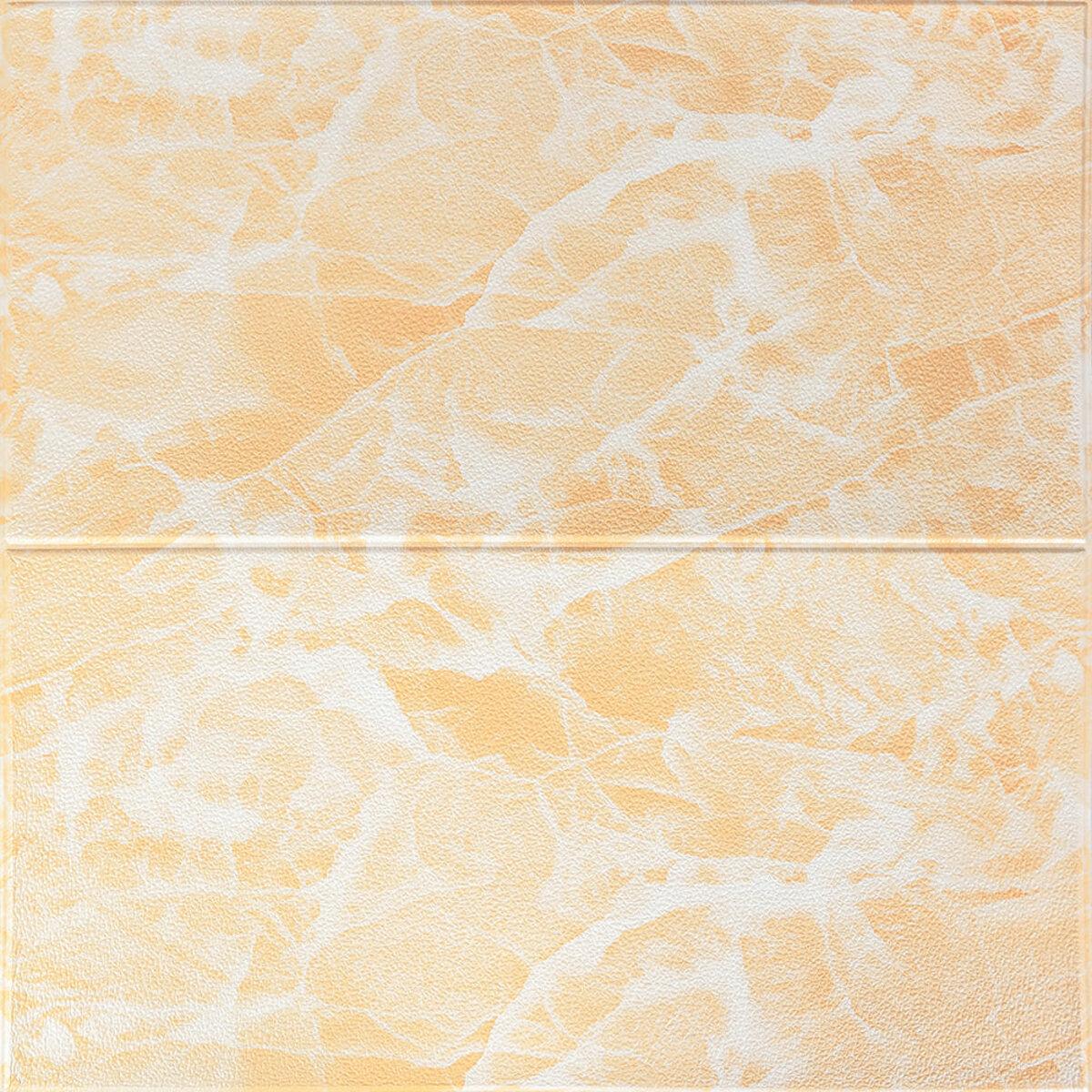 3D-панель самоклеящаяся персиковый мрамор 700х700х4 мм (SW-0000134)